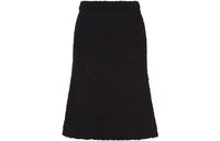 PRADA Bouclé Mohair Knit Skirt