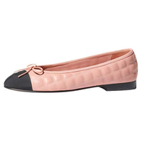 CHANEL Casual Single Shoes 1cm Women's Pink