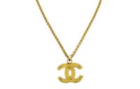 CHANEL 2008 Cc Pendant Necklace