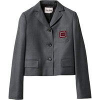 MIU MIU Jackets & Coats Women's Gray