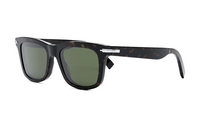 DIOR Acetate Irregular Shape Sunglasses Men's Brown