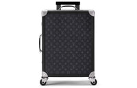 LOUIS VUITTON Canvas Suitcase Luggage Men's Black