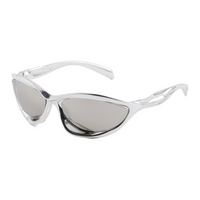 PRADA Cat Eye Sunglasses Women's Silver