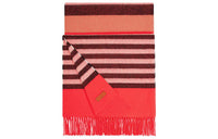 HERMES Knit Scarves Unisex Red