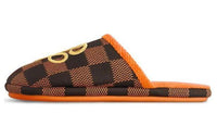 LOUIS VUITTON Lv Palace Slipper Damier Pop Orange
