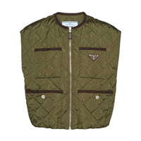 PRADA Vests Women's Army Green
