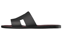 HERMES Izmir Slide Slippers Men's Black Red