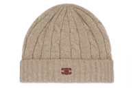 CELINE Cashmere Beanies Women's Taupe