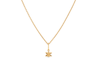 CELINE Triomphe Solitaire Necklace In Brass With Gold Finish