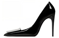 SAINT LAURENT Avenue Pointed-Toe Pumps