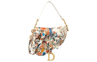 DIOR Leather Shoulder Bag Crossbody Bag Handbag Women's Multicolor