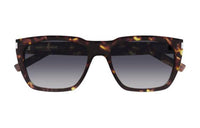 SAINT LAURENT Square Sunglasses Men's Brown