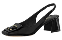 LOUIS VUITTON Shake Chunky Heel High Heels 5.5cm Women's Black