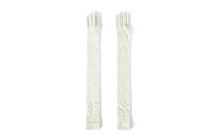 Loro Piana Knit Gloves Women's White