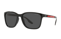 PRADA Rectangular Sunglasses Men's Black