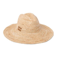 MIU MIU Logo-appliqué Interwoven Sun Hat