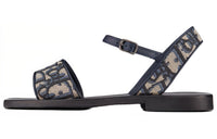 DIOR One Strap Sandals Women's Blue