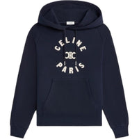 CELINE Triomphe Hoodie In Cotton Fleece