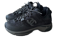 CHANEL Sneaker 'Black Calfskin'