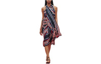 HERMES Sleeveless Dresses Women's Navy