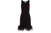 MIU MIU SS23 Sleeveless Dress Women's Black