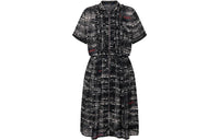 LOUIS VUITTON FW23 Short-Sleeved Dresses Women's Black