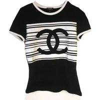 CHANEL T-Shirts Women's Black