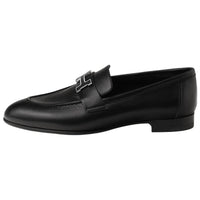 HERMES Paris Loafers Women's Black