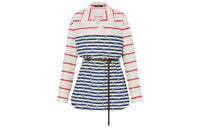 LOUIS VUITTON Long-Sleeved Dresses Women's Blue