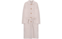 HERMES Coats Women's Umber