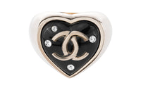 CHANEL Rings Women's Black