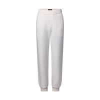 LOUIS VUITTON Quilted Textured Wool Pants
