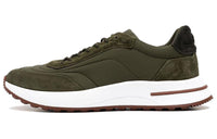 Loro Piana Low Top Casual Shoes Men's Dark Green