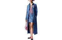 CHANEL Coats Women's Blue