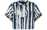 LOUIS VUITTON Animal Sequin Crop Top