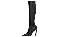 SAINT LAURENT Knee-High Boots 11cm Women's Black