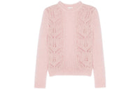 SAINT LAURENT Cashmere Sweaters Men Pink