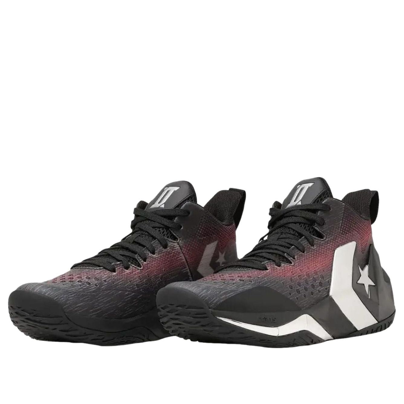 Converse Cons Unaverage Mid 'Black Red Silver' 33500520