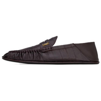 SAINT LAURENT LE Loafers Men's Brown