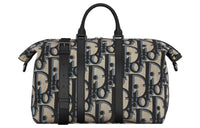 DIOR Fabric Handbag Shoulder Bag Crossbody Bag Regular Men's Black & Beige