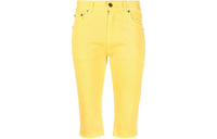 SAINT LAURENT SS22 Denim Shorts Women's Yellow
