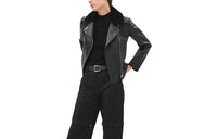 HERMES Leather Jackets Men Black