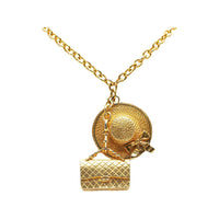 CHANEL Gold-Plated Necklaces Women's Gold