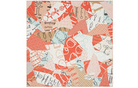 HERMES Silk Scarf Women's Peach Pink
