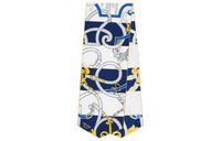 HERMES Silk Scarves Women's Blue