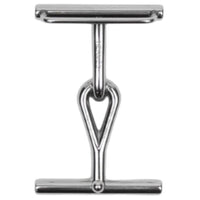 HERMES Metal Accessories Unisex Silver