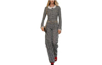 CHANEL Casual Pants Women's Black