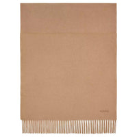 HERMES Cashmere Scarves Men Beige