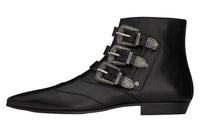 SAINT LAURENT STAN Ankle Boots Men's Black