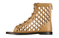 DIOR D Trap Ankle Boots Women's Brown